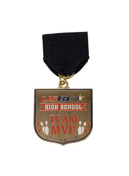 USBC High School Team MVP Medallion - Front View