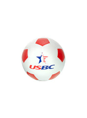 USBC Mini Ball Set in Red White and Blue - Soccer Ball View
