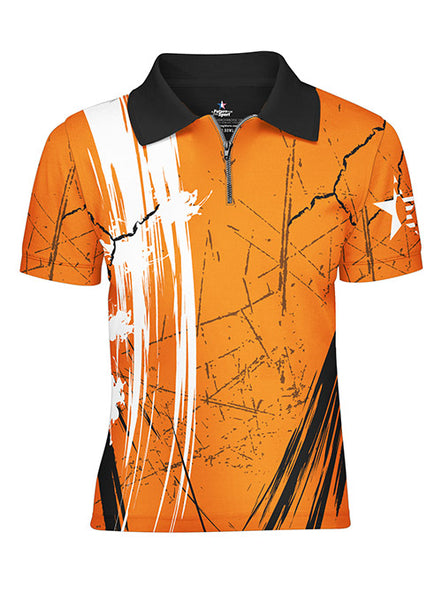 Youth Pin Star Sublimated Performance Crackle Design Jersey, Youth Personalized  Jerseys