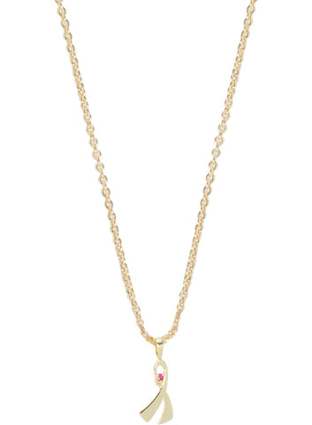 Bowl for the Cure® Ribbon Necklace - Front View