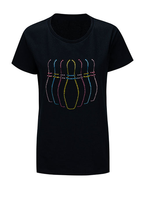 Ladies Rhinestone Bowling Pin T- Shirt | USBC Bowling Store