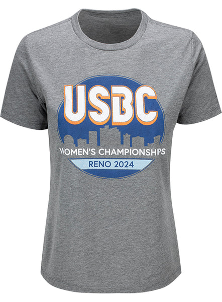 2024 Womens Championships Ladies Reno Skyline T-Shirt