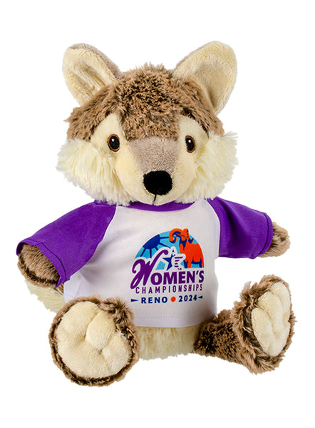 2024 Women's Championships Plush Coyote - Front View
