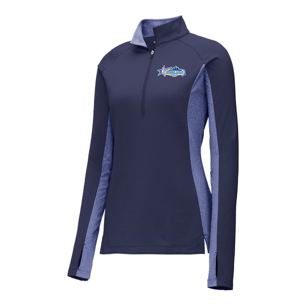 2024 Junior Gold Championships Ladies Quarter Zip Pullover - Front View