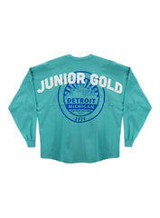 Junior Gold Detroit Spirit Jersey - Back View