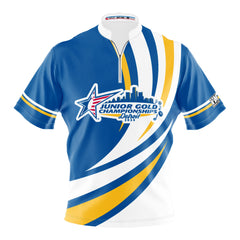 2024 Junior Gold Championships Adult Sublimated Swoop Jersey - Front View