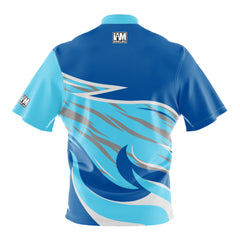 2024 Junior Gold Championships Adult Sublimated Flame Jersey - Back View