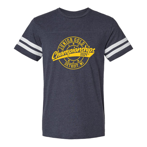 2024 Junior Gold Championships Collegiate T-Shirt - Front View