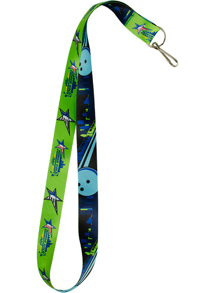 2024 Junior Gold Championships Double-Sided Lanyard - Front View