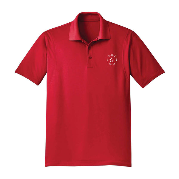 Red USBC Bronze Coach Polo