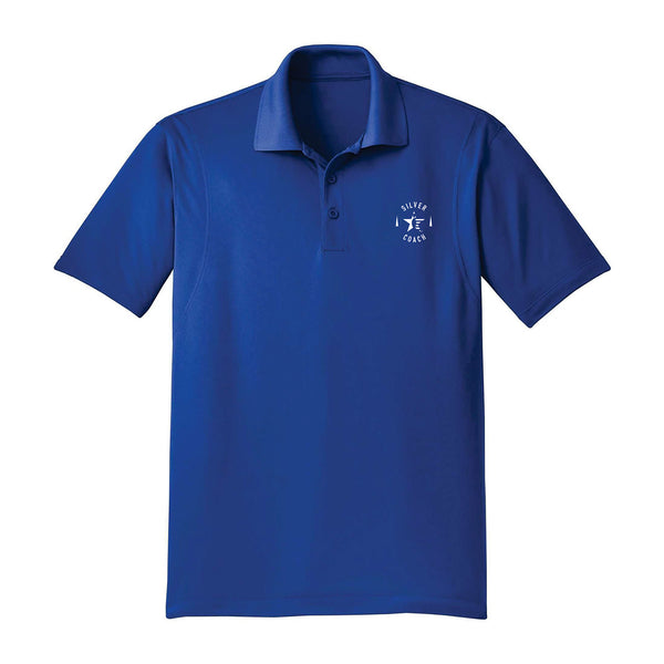 Blue USBC Silver Coach Polo