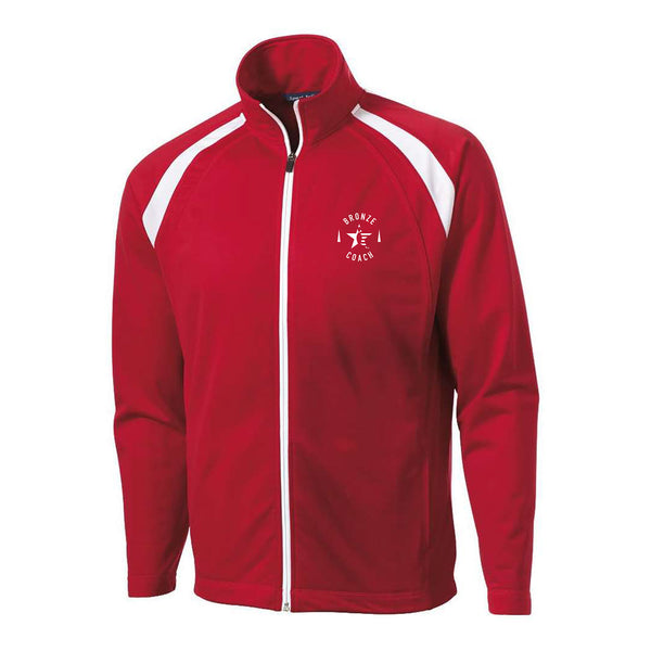 Red USBC Bronze Coach Track Jacket