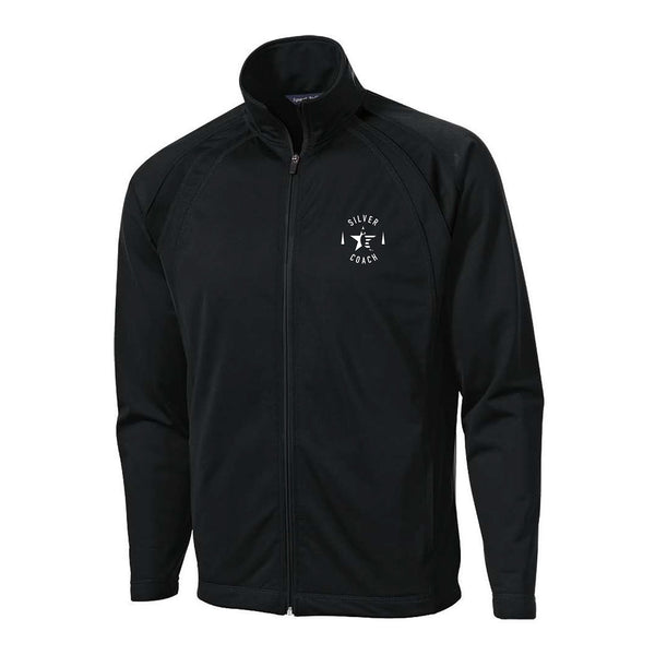 Black USBC Silver Coach Track Jacket