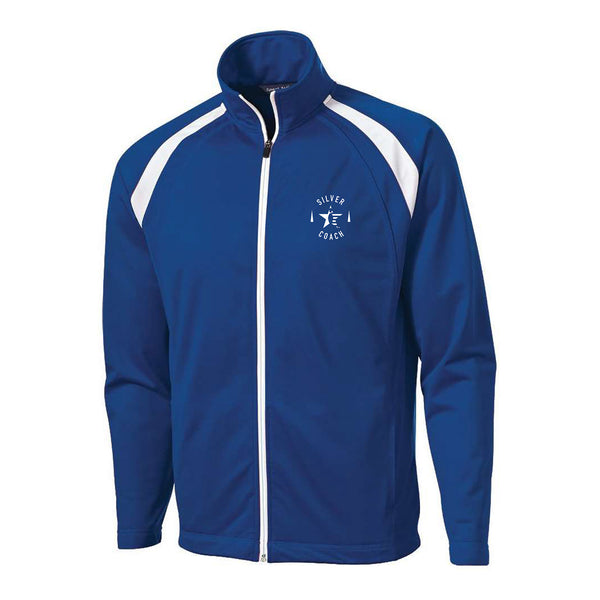 Blue USBC Silver Coach Track Jacket