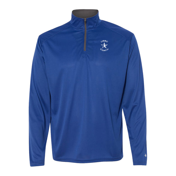 USBC Coach Royal Quarter-Zip Pullover - Front View