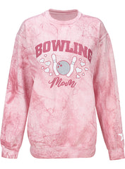 USBC "Bowling Mom" Clay Crewneck Sweatshirt - Front View