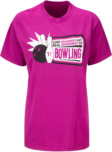 USBC "Real Grandmas Go Bowling" T-Shirt - Front View