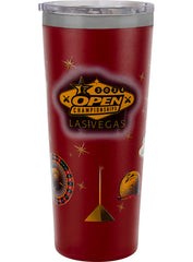 2024 Open Championships Tumbler in Red - Side View