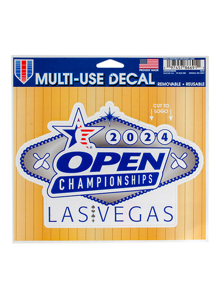 2024 Open Championships Multi-Use Decal - Front View