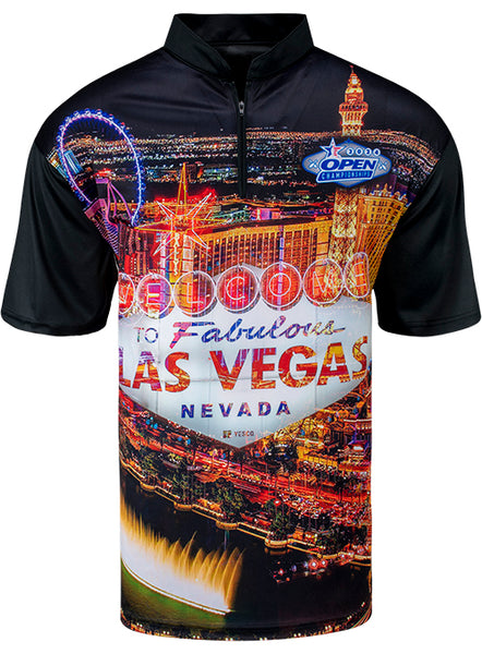 2024 Open Championships Las Vegas Sublimated Jersey in Black - Front View