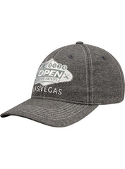 2024 Open Championships Performance Hat in Dark Grey - Angled Left Side View