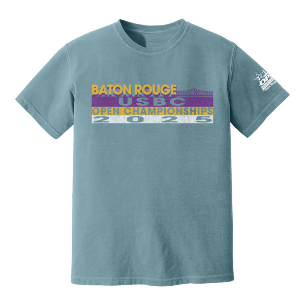 2025 Open Championships Baton Rouge Stripe T-Shirt