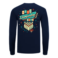 2025 Open Championships Retro Bowling Long Sleeve T-Shirt