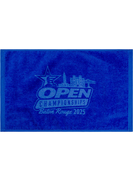 2025 Open Championships Royal Blue Tonal Towel