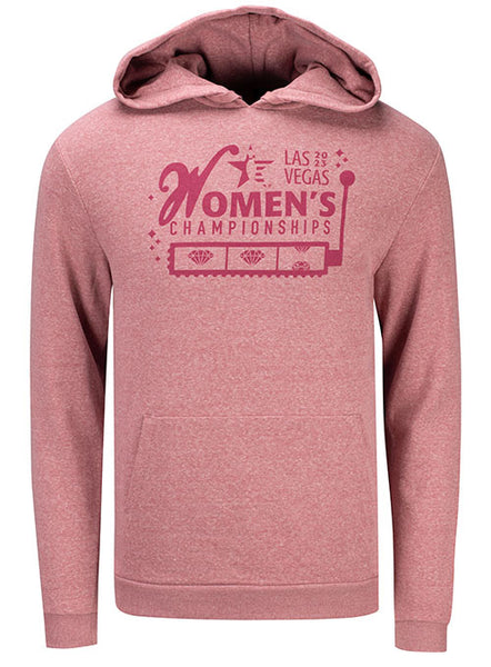 2023 Women's Championships Tonal Event Logo Hooded Sweatshirt in Blush Front - Front View