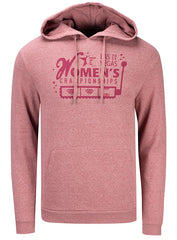 2023 Women's Championships Tonal Event Logo Hooded Sweatshirt in Blush Front - Front View