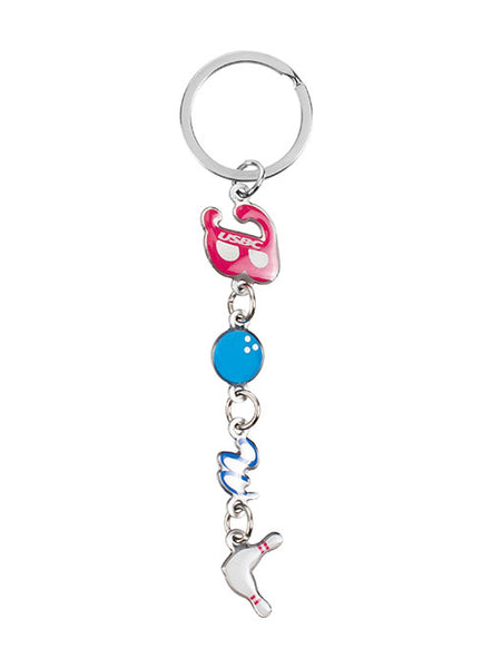 Bowl Charm Keychain - Front View