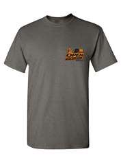 2023 Open Championships Nevada State Outline Shirt in Charcoal - Front View