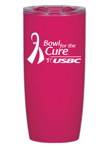 Bowl For the Cure® Pink Tumbler - Side View