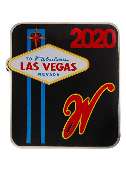 2020 Women's Championships Black Hatpin - Front View