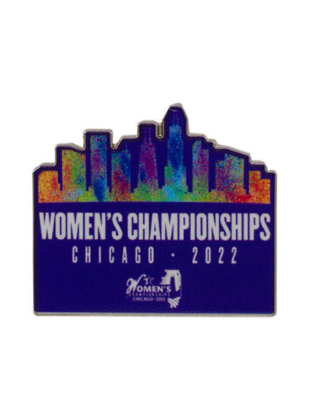 2022 Women's Championships Hatpin - Front View