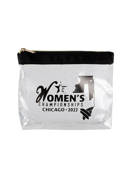 2022 Women's Championship Cosmetic Bag - Front View
