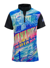 2021 Junior Gold Indianapolis Ladies Sublimated Jersey - Front View