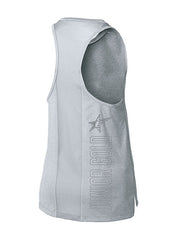 Junior Gold 2021 Performance Ladies Tank in Gray - Back View