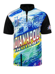 2021 Junior Gold Indianapolis Sublimated Jersey - Front View