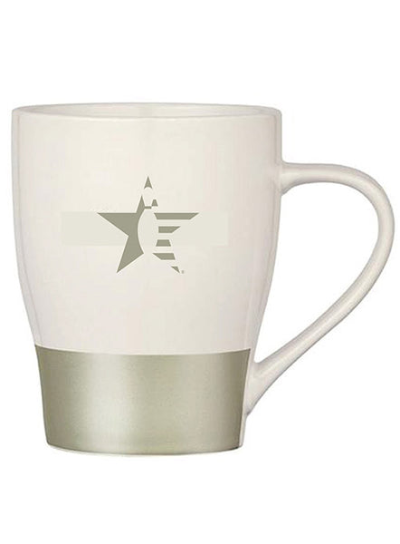USBC Pinstar Mug in White and Silver - Front View