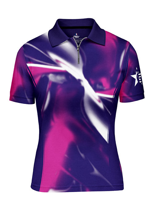 Ladies Pin Star Sublimated Performance Twisted Design Jersey