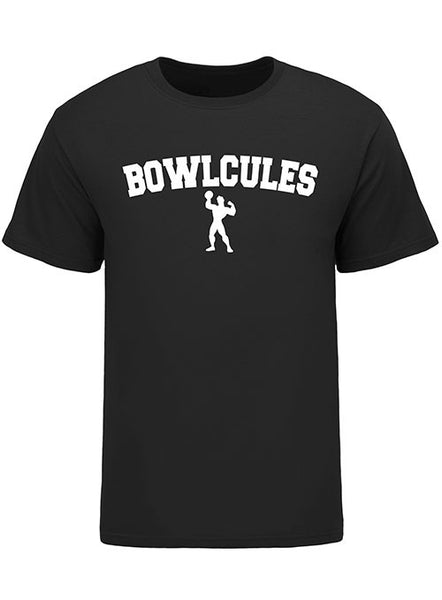Bowlcules T-Shirt in Black - Front View