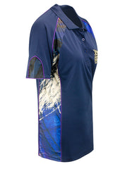 Ladies 2020 Open Championships Navy Polo - Left View