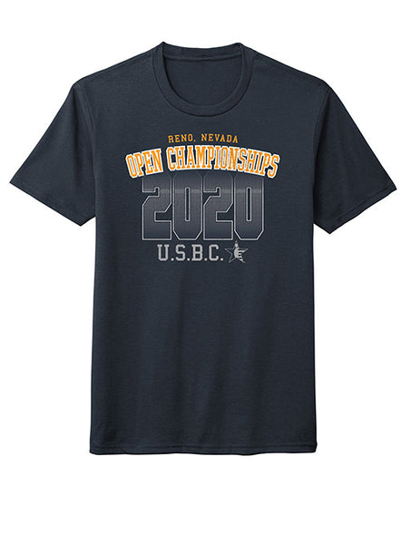 2020 Open Championships Navy T-Shirt - Front View