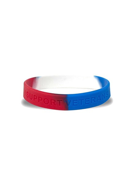 BVL Wristband in Red, White and Blue