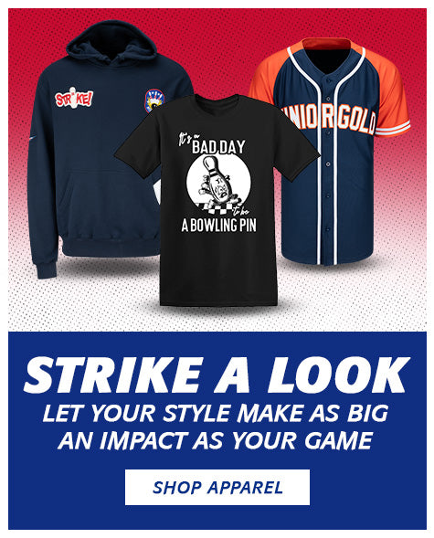 STRIKE A LOOK - LET YOUR STYLE MAKE AS BIG AS AN IMPACT AS YOUR GAME - SHOP APPAREL