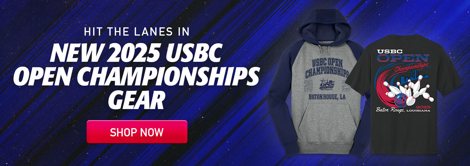 HIT THE LANES IN NEW 2025 USBC OPEN CHAMPIONSHIPS GEAR - SHOP NOW