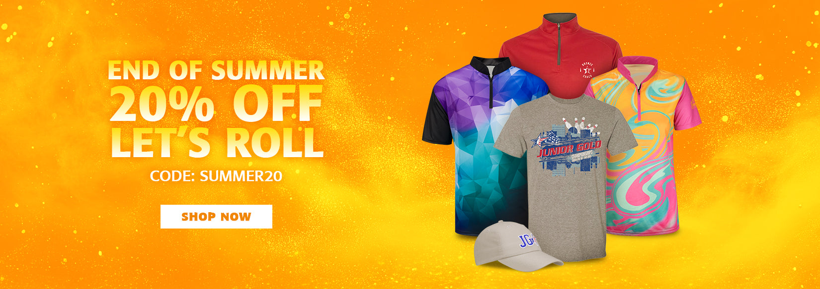END OF SUMMER - 20% OFF - LET'S ROLL - CODE: SUMMER20 - SHOP NOW