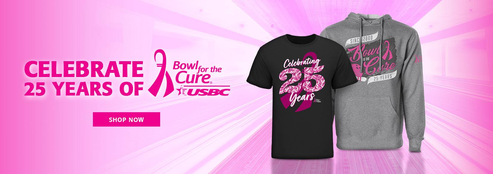 CELEBRATE 25 YEARS OF BOWL FOR THE CURE - USBC - SHOP NOW